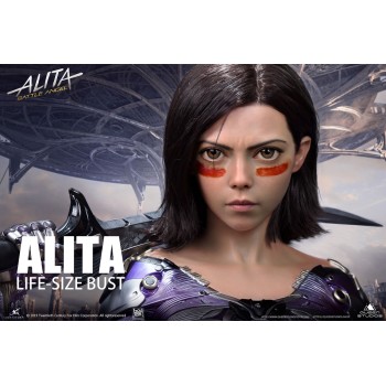 Alita Battle Angel 1:1 Bust by Queen Studios 70 CM